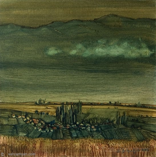 Artwork, landscape, by Armen Vahramyan