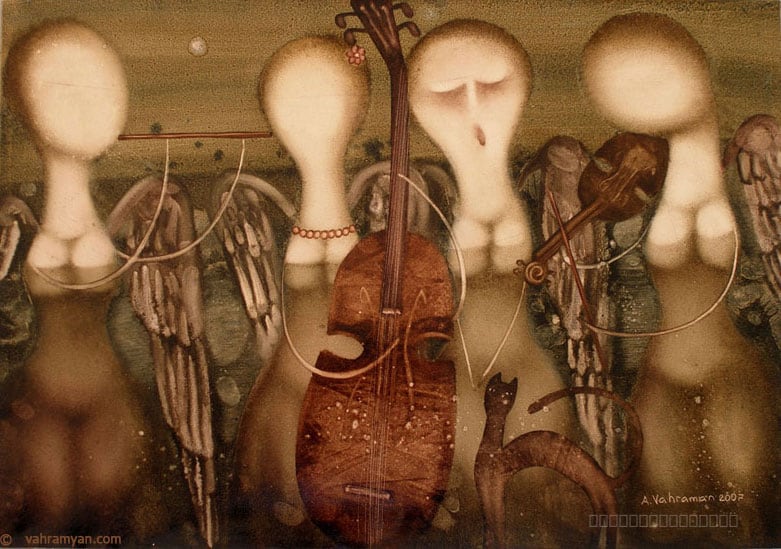 Artwork, graphic artwork, by Armen Vahramyan