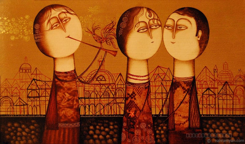 Artwork, painting, by Armen Vahramyan