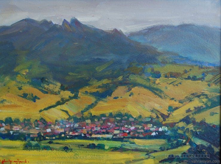 Artwork, landscape, by Armen Vahramyan
