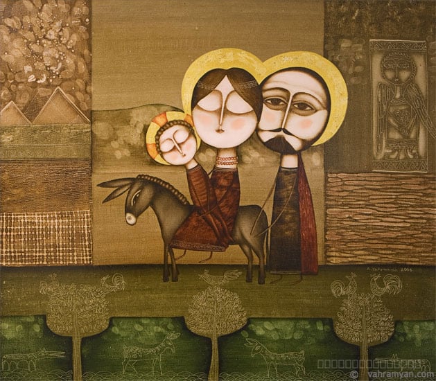 Artwork, painting, by Armen Vahramyan