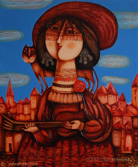 Artwork, painting, by Armen Vahramyan