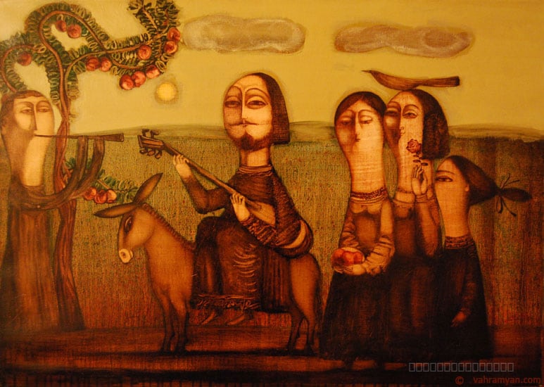 Artwork, painting, by Armen Vahramyan