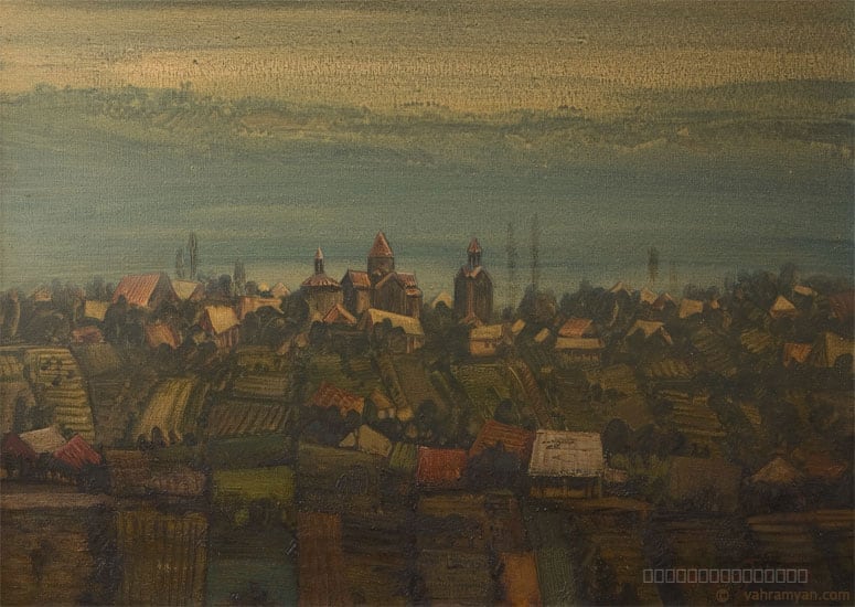 Artwork, landscape, by Armen Vahramyan