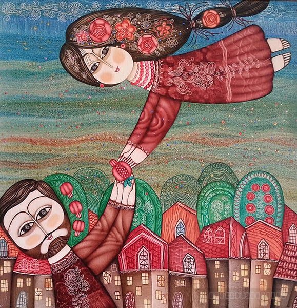 Artwork, painting, by Armen Vahramyan