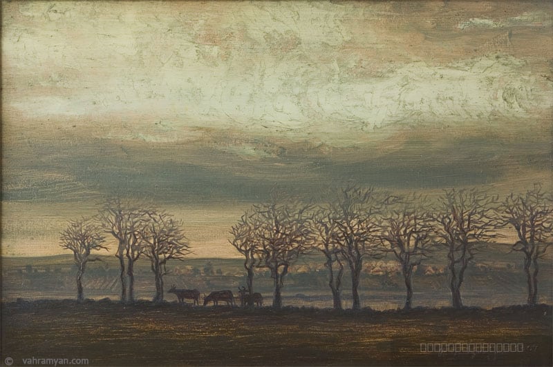 Artwork, landscape, by Armen Vahramyan