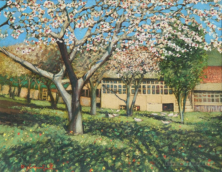 Artwork, landscape, by Armen Vahramyan