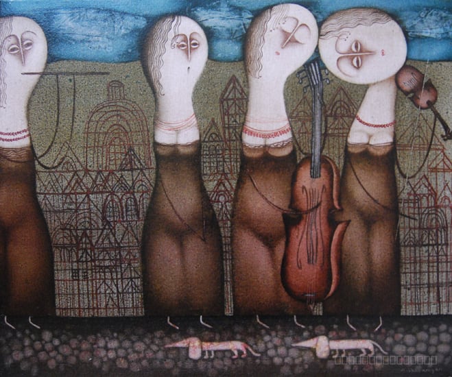Artwork, painting, by Armen Vahramyan
