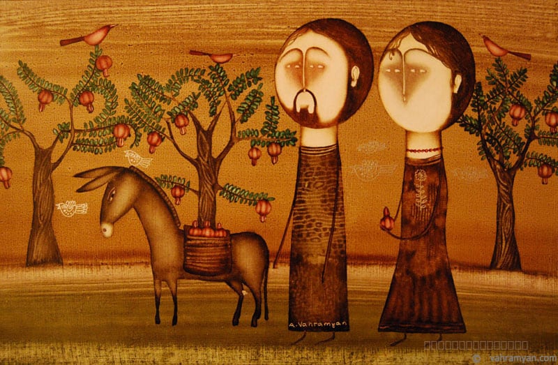 Artwork, graphic artwork, by Armen Vahramyan