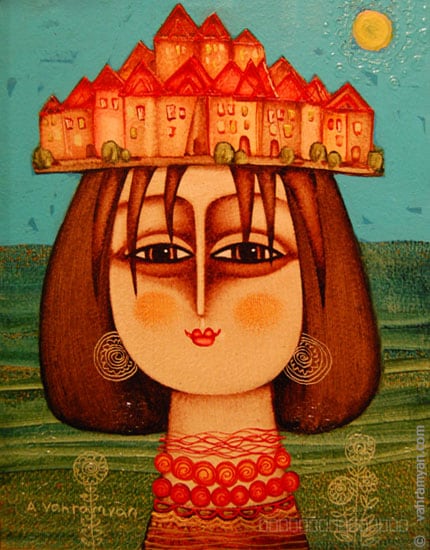 Artwork, painting, by Armen Vahramyan
