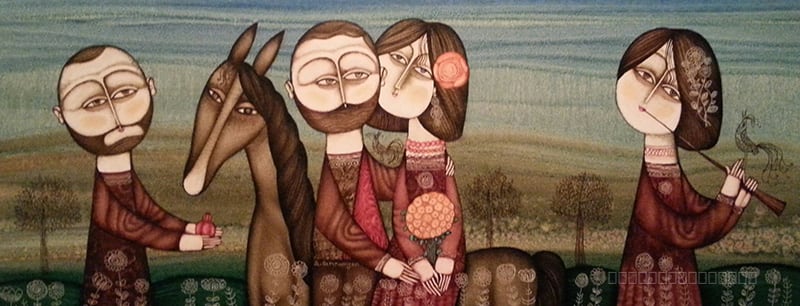 Artwork, painting, by Armen Vahramyan