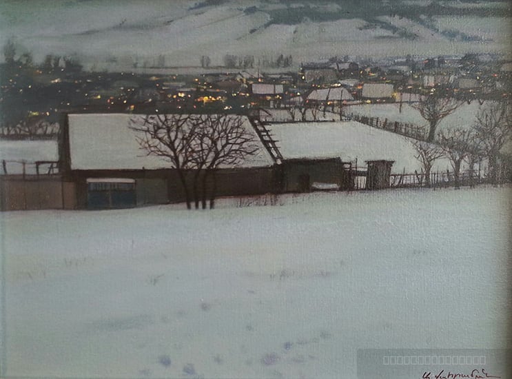 Artwork, landscape, by Armen Vahramyan