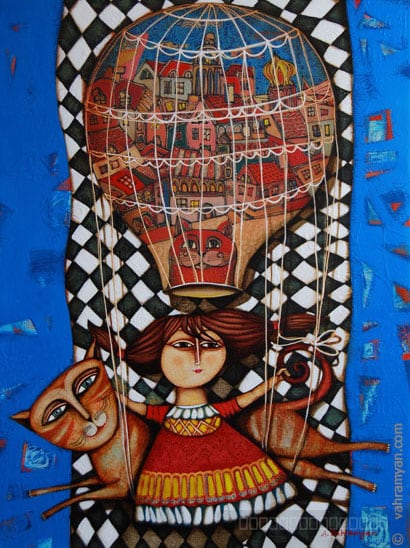 Artwork, painting, by Armen Vahramyan