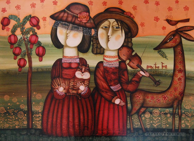 Artwork, painting, by Armen Vahramyan