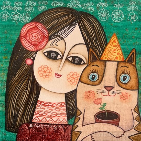 Artwork, painting, by Armen Vahramyan