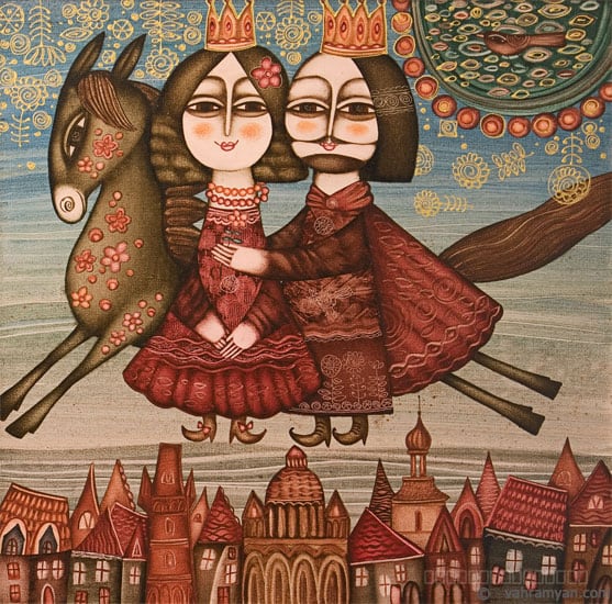 Artwork, painting, by Armen Vahramyan