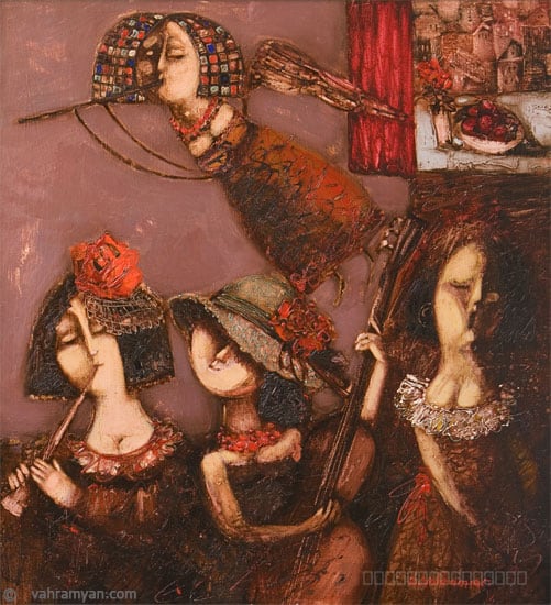 Artwork, painting, by Armen Vahramyan