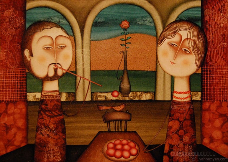 Artwork, graphic artwork, by Armen Vahramyan