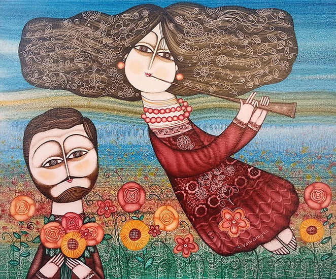 Artwork, painting, by Armen Vahramyan