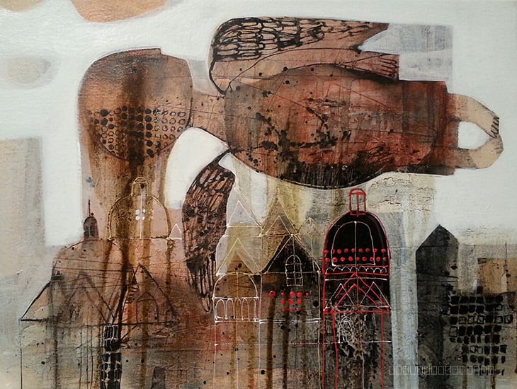 Artwork, painting, by Armen Vahramyan