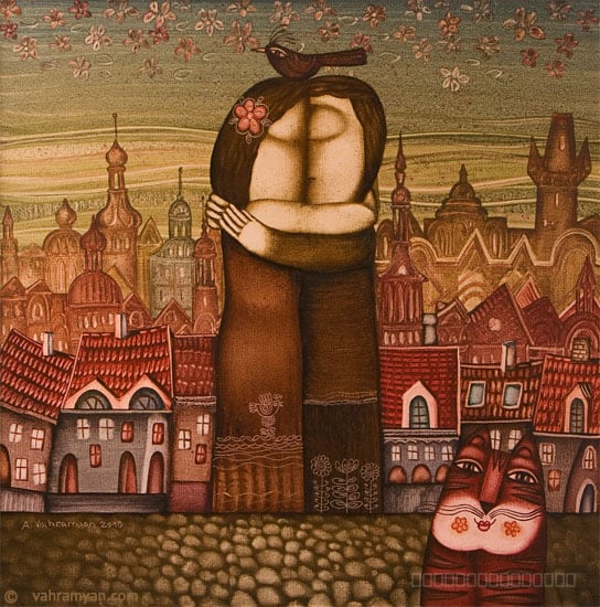 Artwork, painting, by Armen Vahramyan