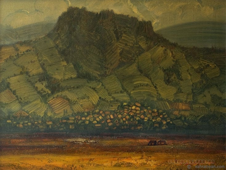 Artwork, landscape, by Armen Vahramyan