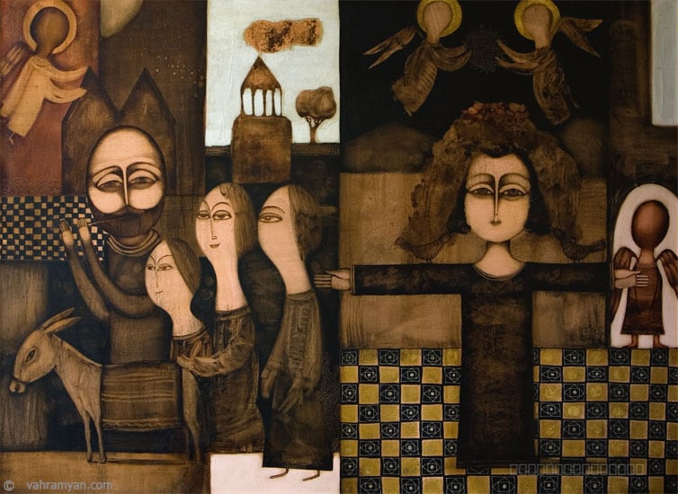 Artwork, painting, by Armen Vahramyan