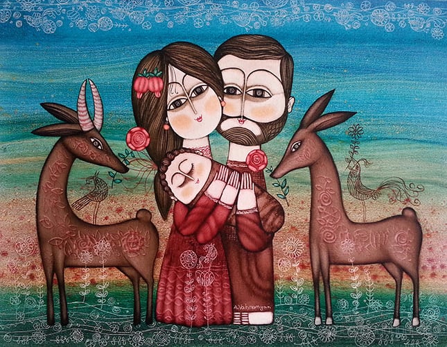 Artwork, painting, by Armen Vahramyan