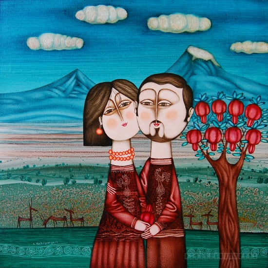 Artwork, painting, by Armen Vahramyan