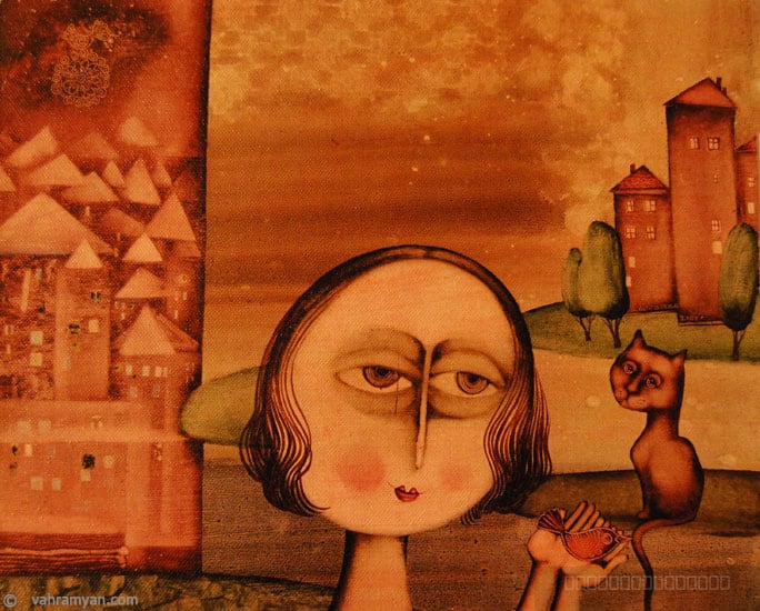 Artwork, painting, by Armen Vahramyan