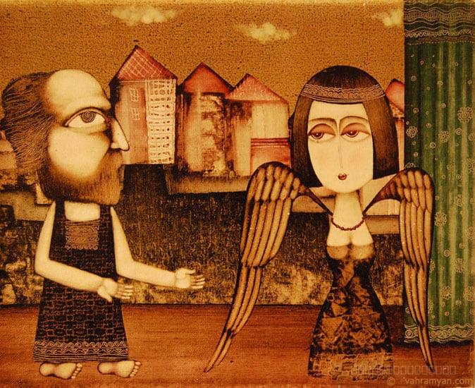 Artwork, graphic artwork, by Armen Vahramyan
