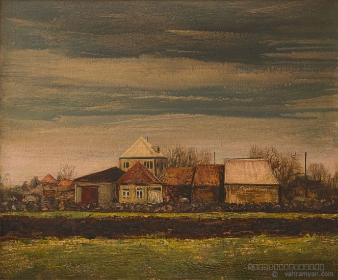 Artwork, landscape, by Armen Vahramyan