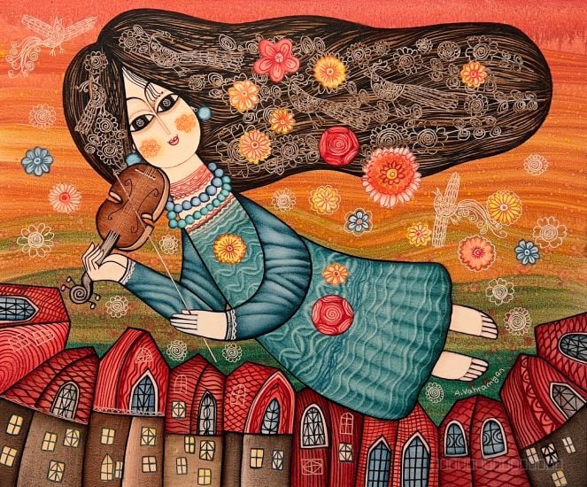 Artwork, painting, by Armen Vahramyan