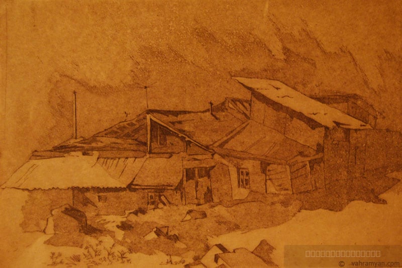Artwork, landscape, by Armen Vahramyan