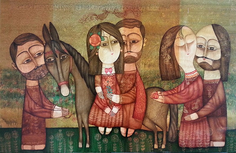 Artwork, painting, by Armen Vahramyan