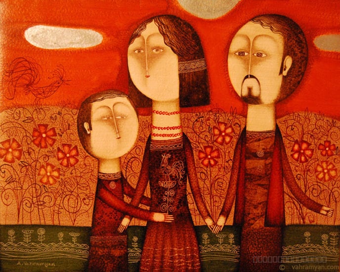 Artwork, painting, by Armen Vahramyan
