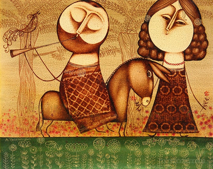 Artwork, painting, by Armen Vahramyan