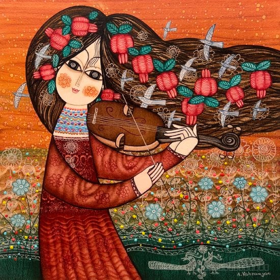 Artwork, painting, by Armen Vahramyan