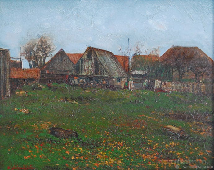 Artwork, landscape, by Armen Vahramyan