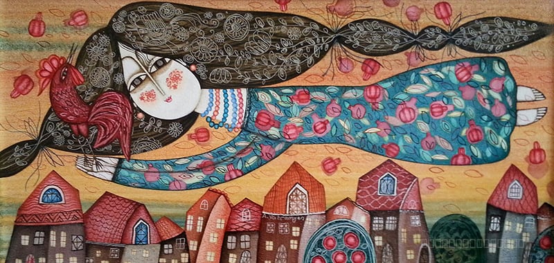 Artwork, painting, by Armen Vahramyan