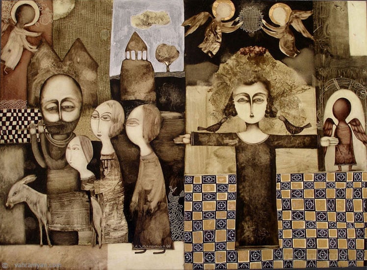 Artwork, graphic artwork, by Armen Vahramyan