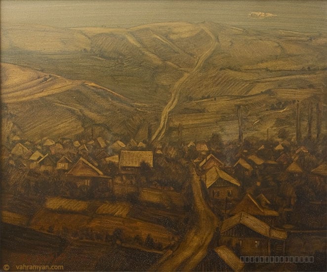Artwork, landscape, by Armen Vahramyan