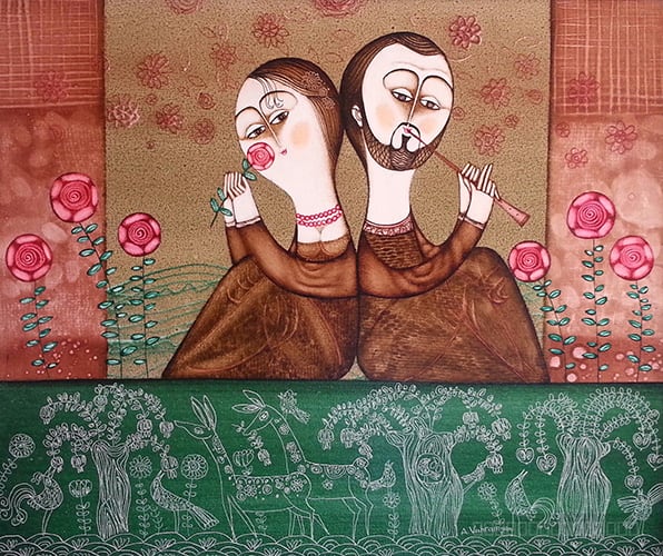 Artwork, painting, by Armen Vahramyan