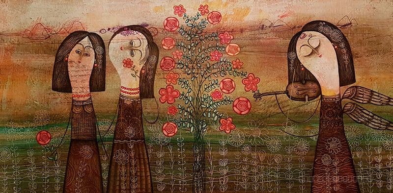 Artwork, painting, by Armen Vahramyan
