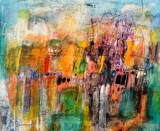 Artwork, painting, by Armen Vahramyan