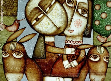 Artwork, painting, by Armen Vahramyan