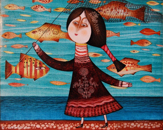 Artwork, painting, by Armen Vahramyan
