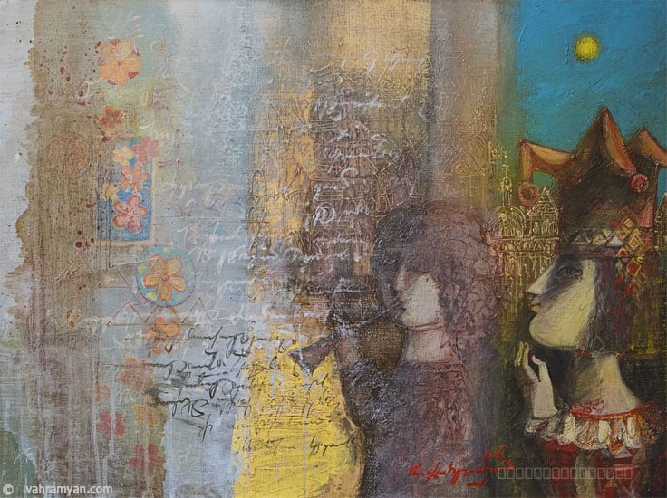 Artwork, painting, by Armen Vahramyan