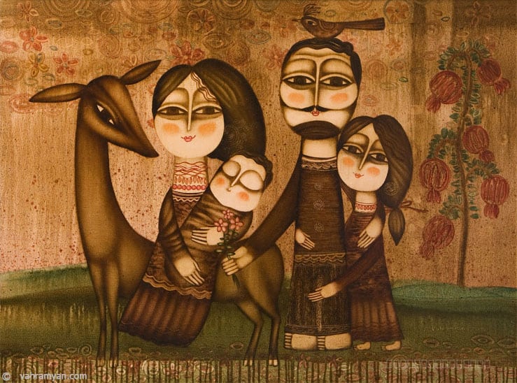 Artwork, painting, by Armen Vahramyan
