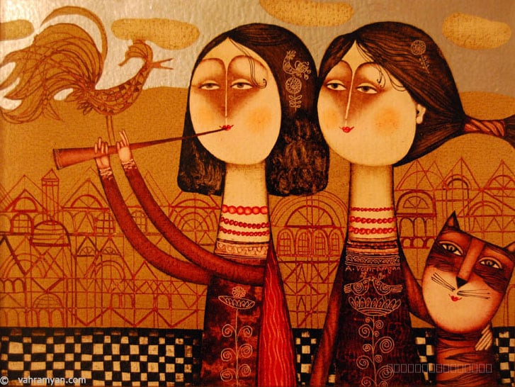 Artwork, painting, by Armen Vahramyan